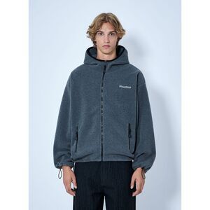 Miu Miu Men Hooded Zip Sweatshirt